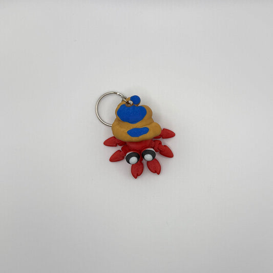Hermit Crab Keychain Top