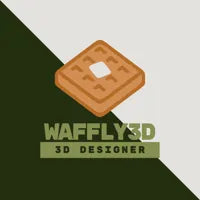 Waffly3D Logo