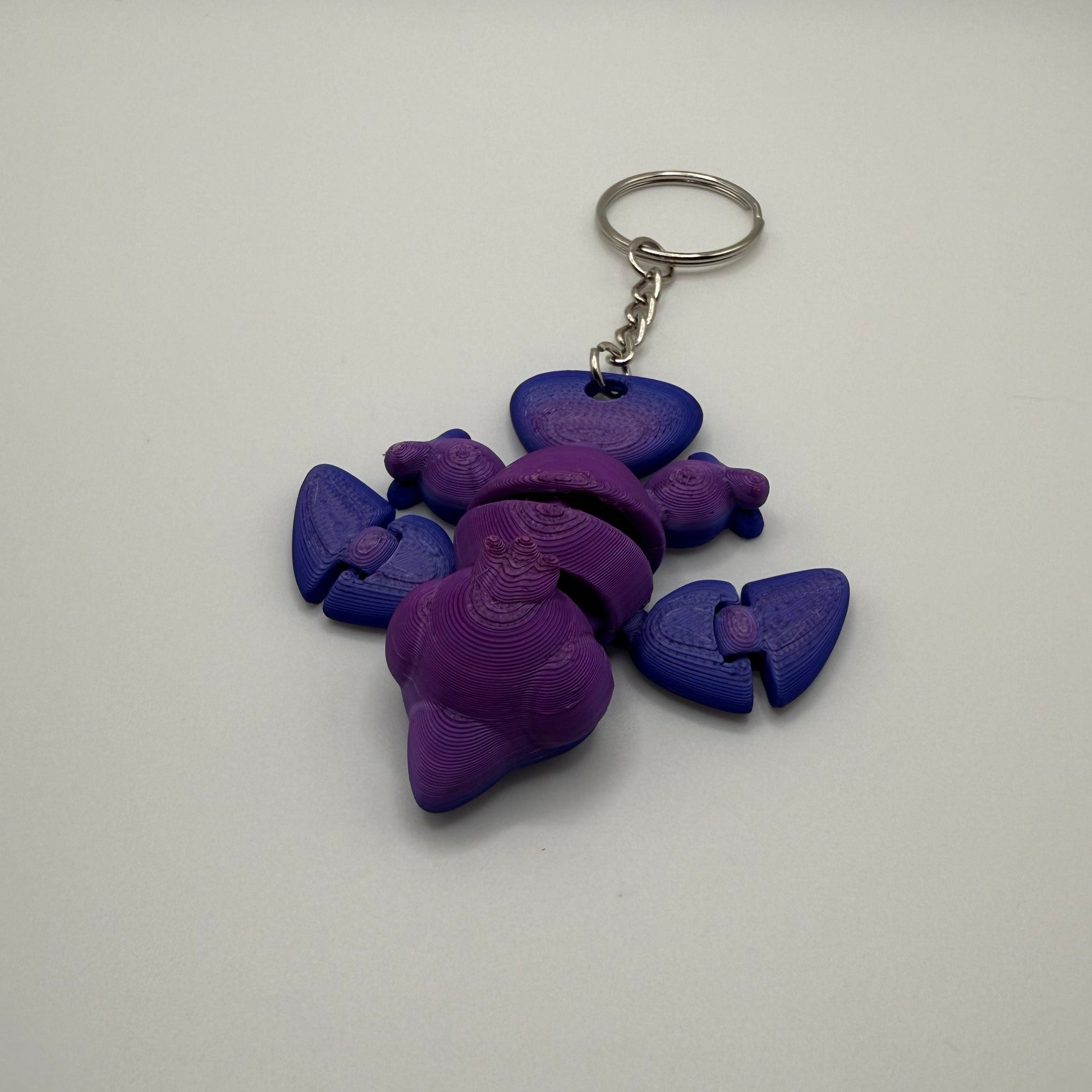 Crow Keychain Front