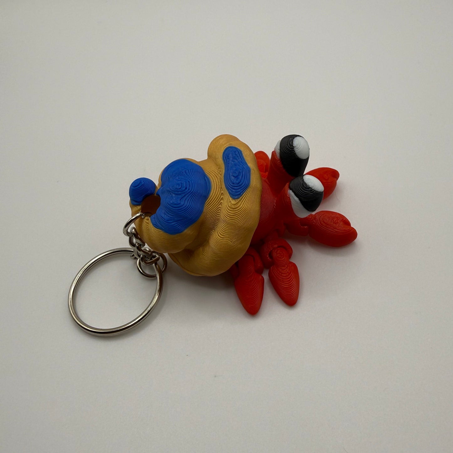 Hermit Crab Keychain Side