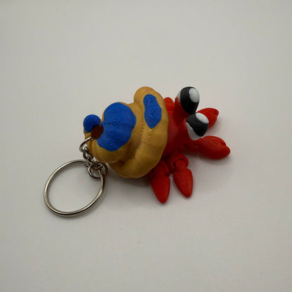 Hermit Crab Keychain Side
