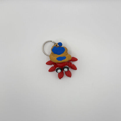 Hermit Crab Keychain Top