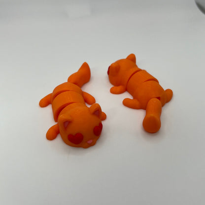 Orange Love Cat